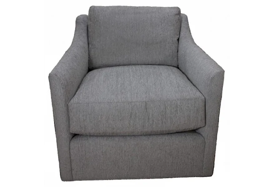 American Bungalow Newlin Swivel Chair by Vanguard Furniture at Esprit Decor Home Furnishings